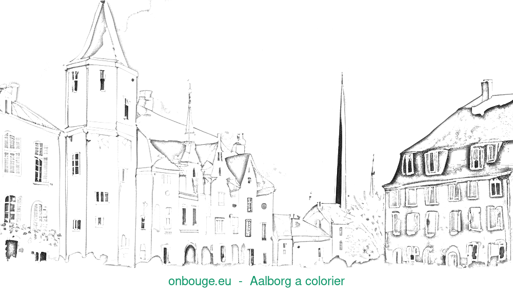 Coloriage d’Aalborg