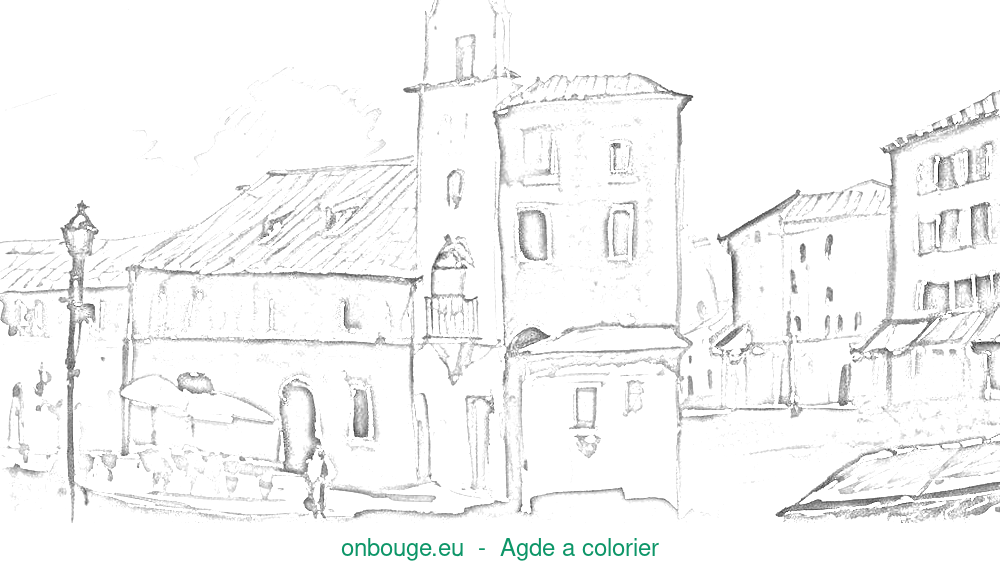Coloriage d’Agde