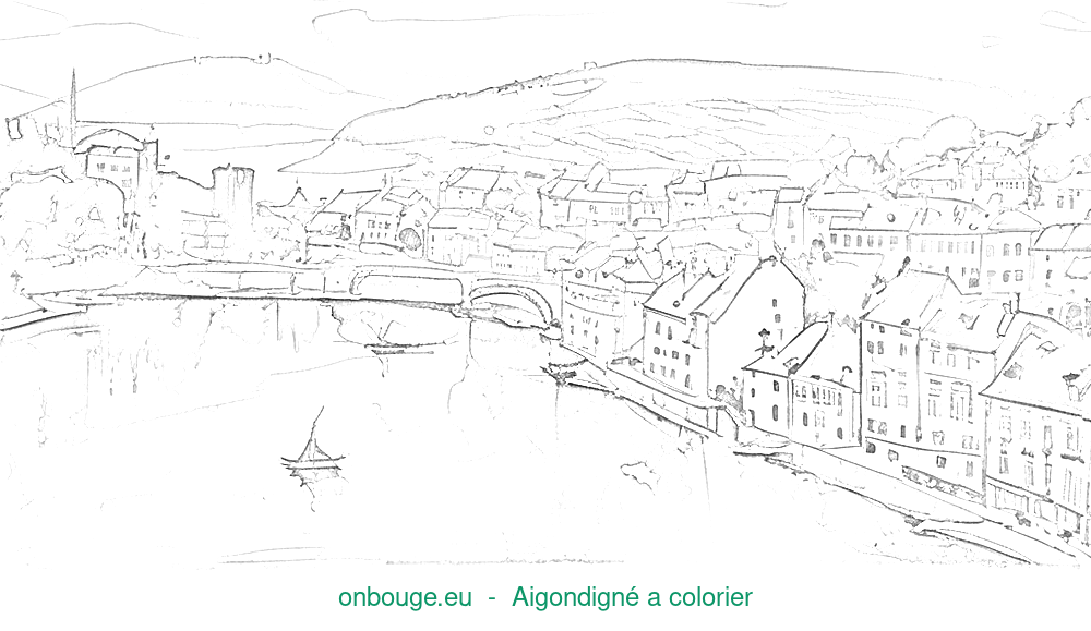 Coloriage d’Aigondigné