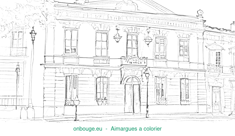 Coloriage d’Aimargues