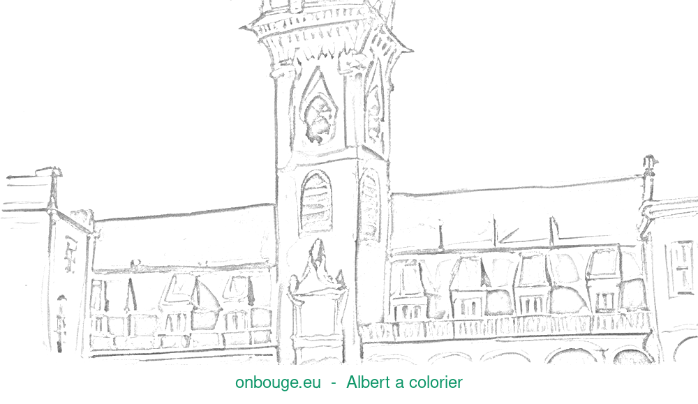 Coloriage d’Albert