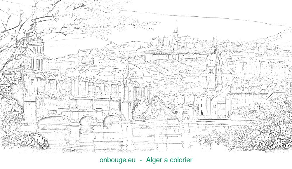 Coloriage d’Alger