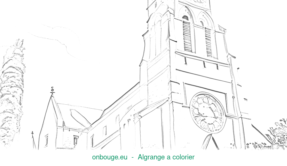 Coloriage d’Algrange