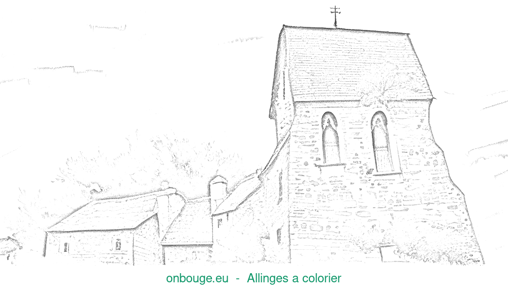 Coloriage d’Allinges