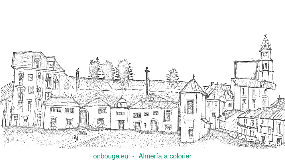Coloriage d’Almería