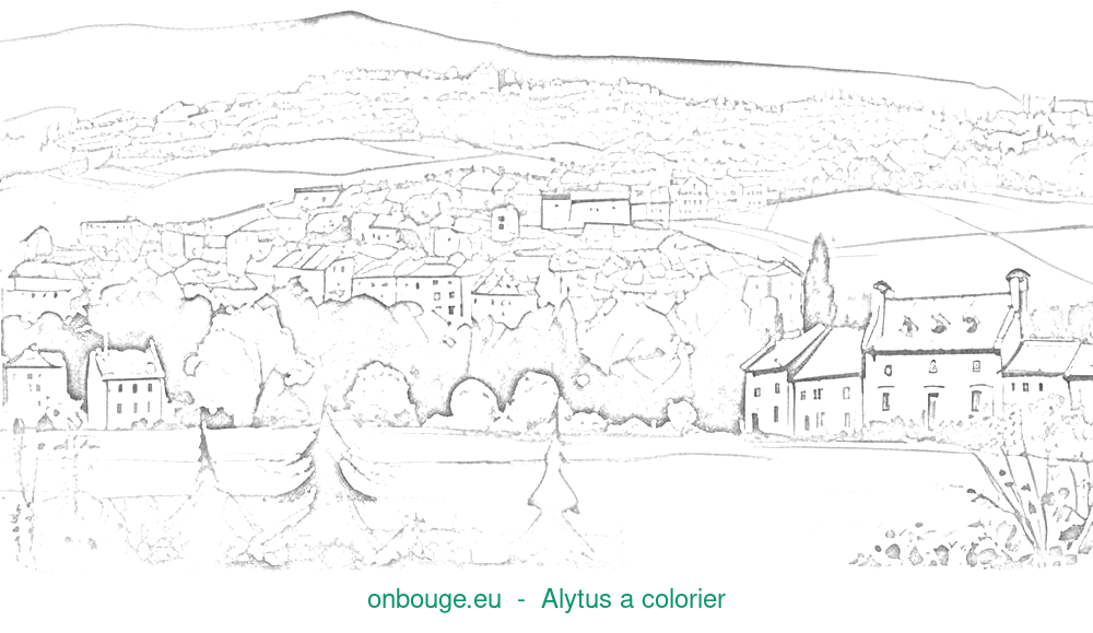 Coloriage d’Alytus