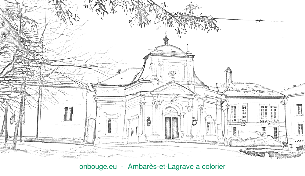Coloriage d’Ambarès-et-Lagrave