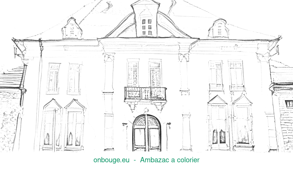 Coloriage d’Ambazac