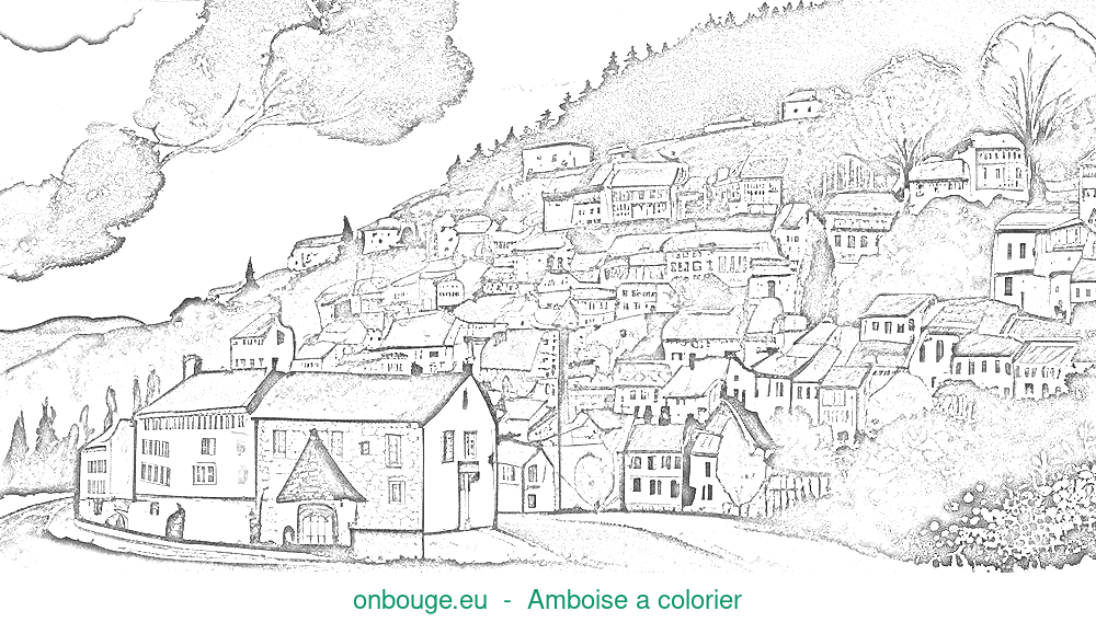 Coloriage d’Amboise