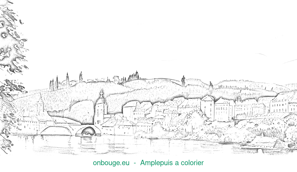 Coloriage d’Amplepuis