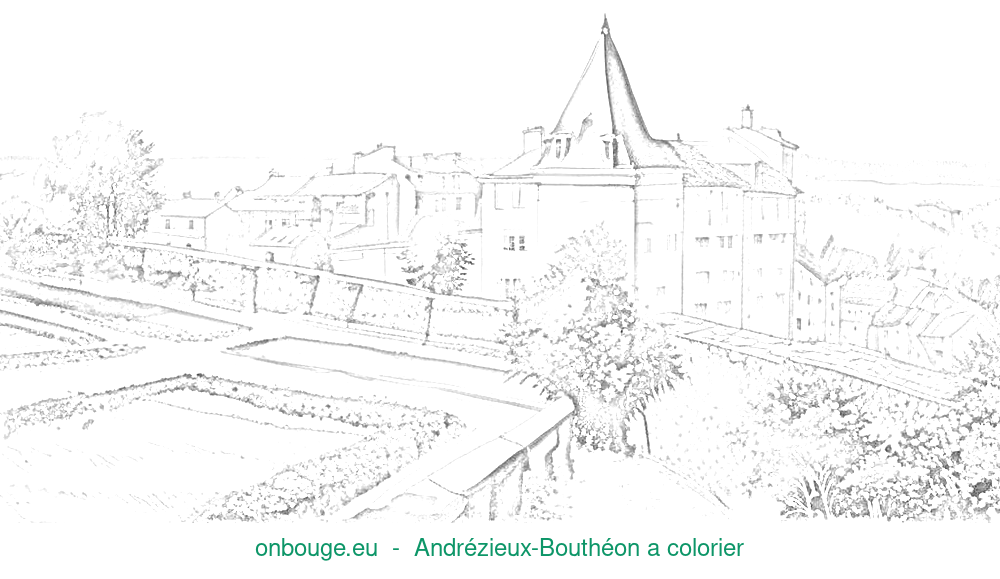 Coloriage d’Andrézieux-Bouthéon