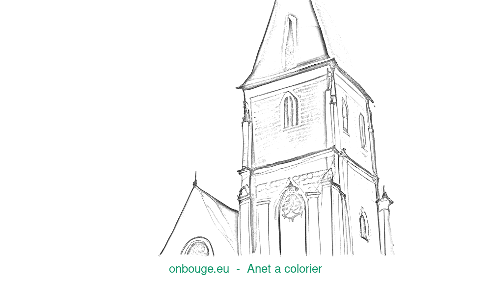 Coloriage d’Anet