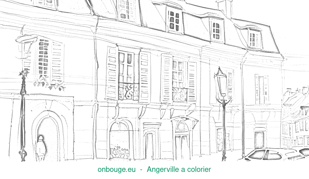 Coloriage d’Angerville