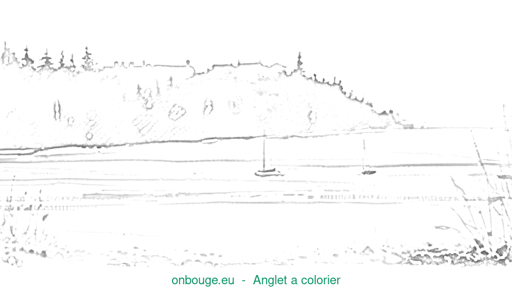 Coloriage d’Anglet