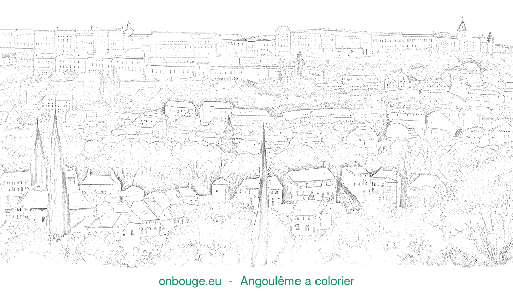 Coloriage d’Angoulême