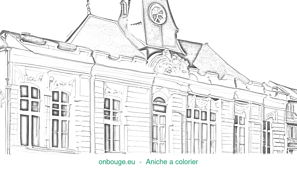 Coloriage d’Aniche