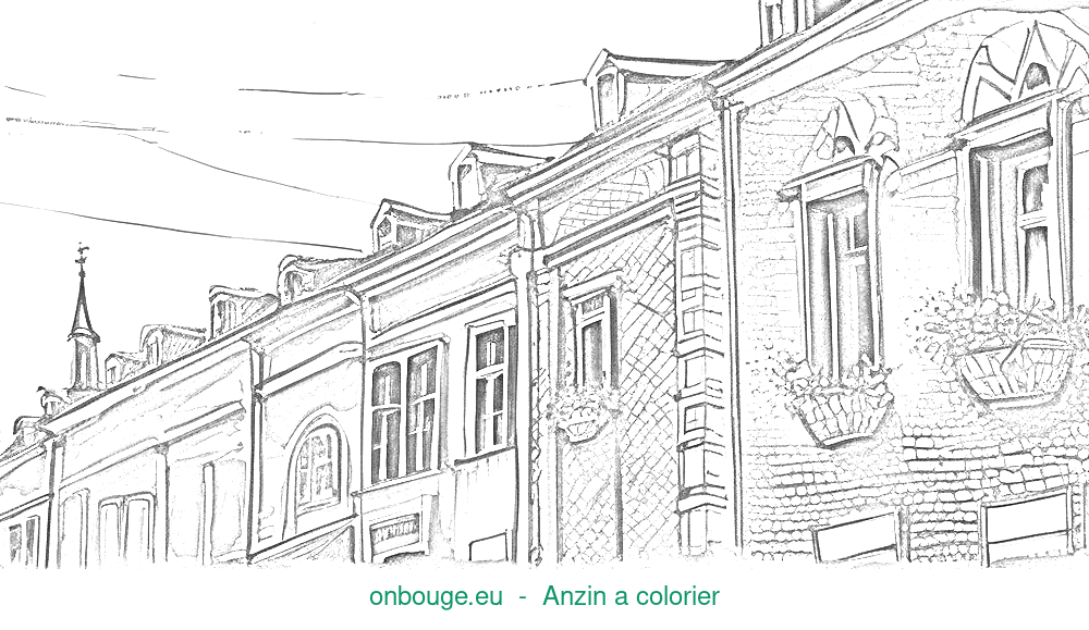Coloriage d’Anzin