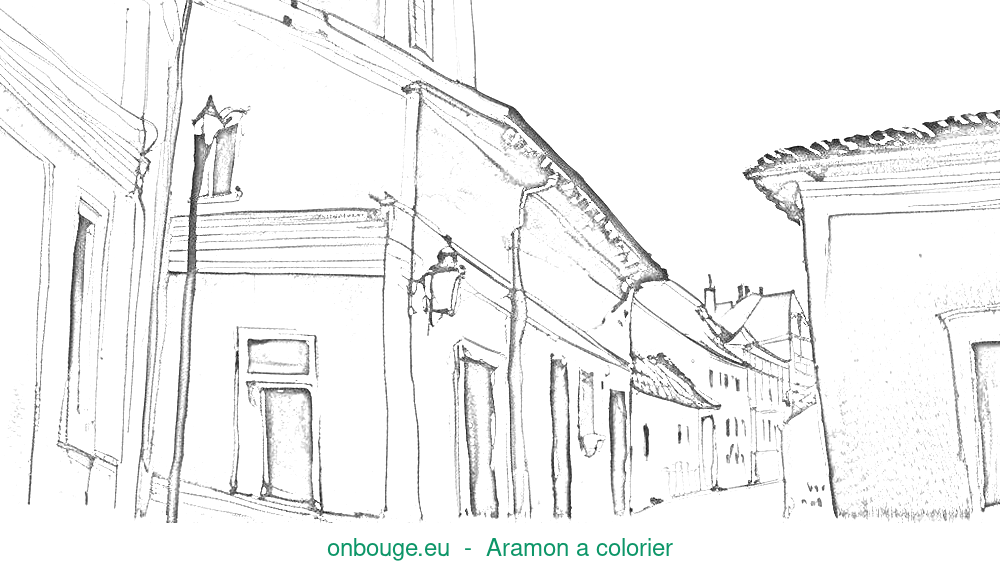 Coloriage d’Aramon