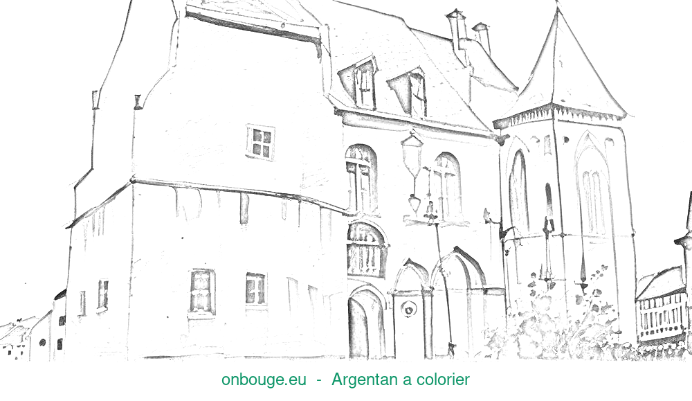 Coloriage d’Argentan
