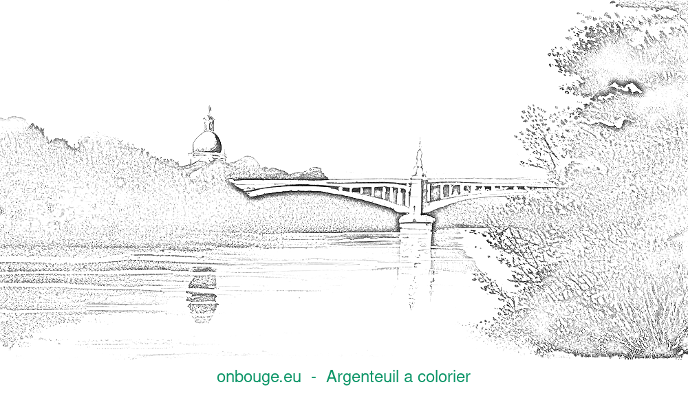 Coloriage d’Argenteuil