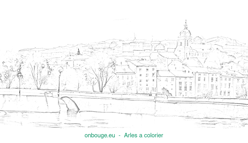 Coloriage d’Arles