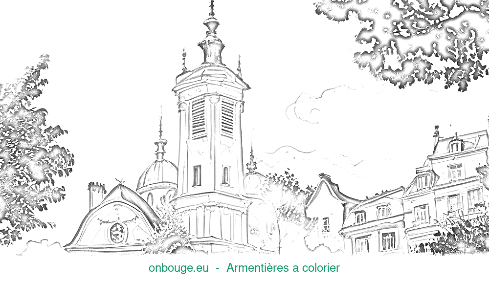 Coloriage d’Armentières