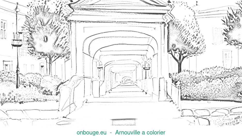 Coloriage d’Arnouville