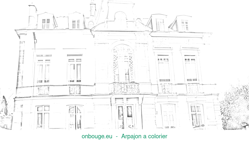 Coloriage d’Arpajon