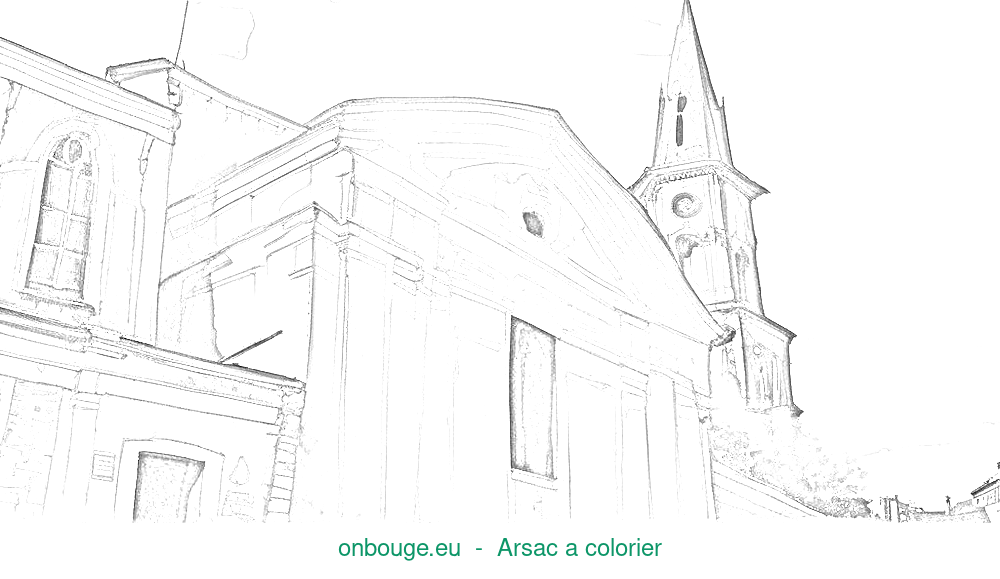 Coloriage d’Arsac