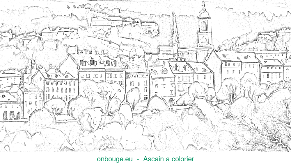 Coloriage d’Ascain