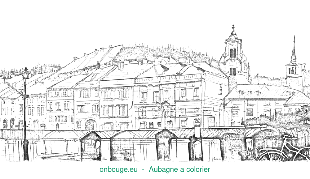 Coloriage d’Aubagne