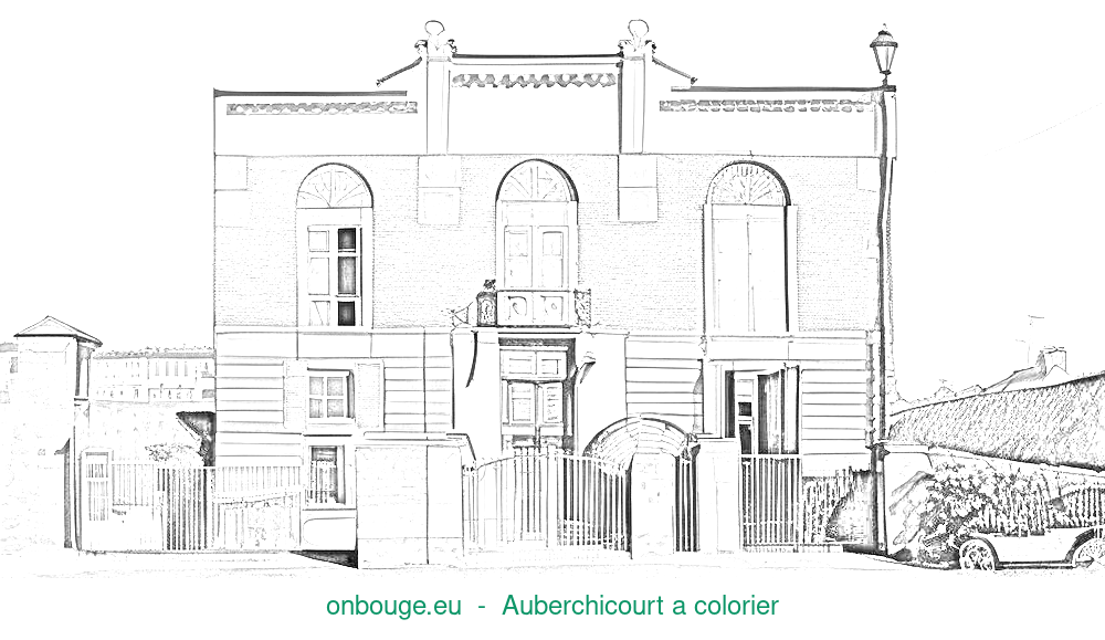 Coloriage d’Auberchicourt