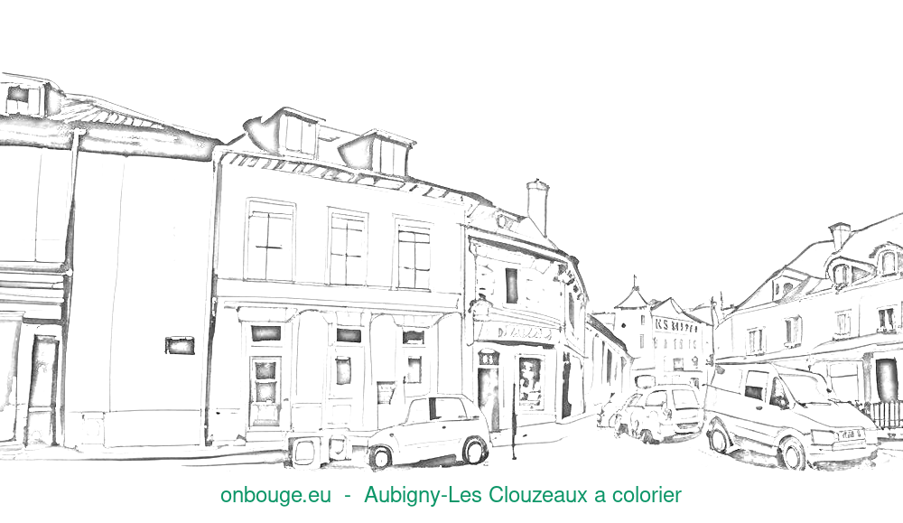 Coloriage d’Aubigny-Les Clouzeaux