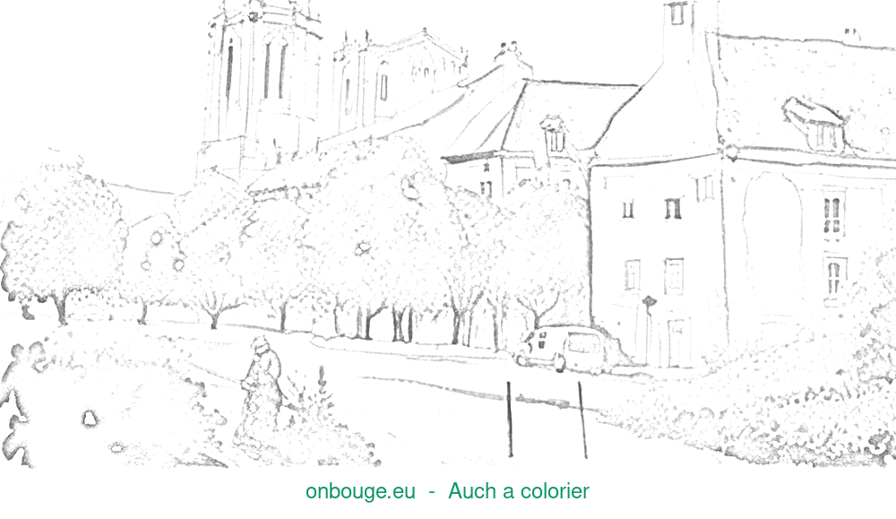 Coloriage d’Auch
