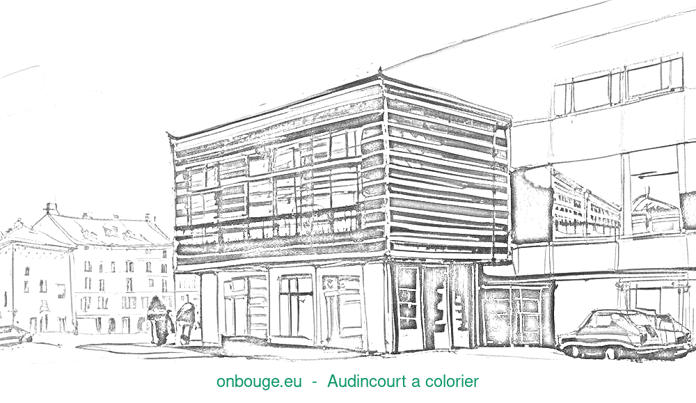 Coloriage d’Audincourt