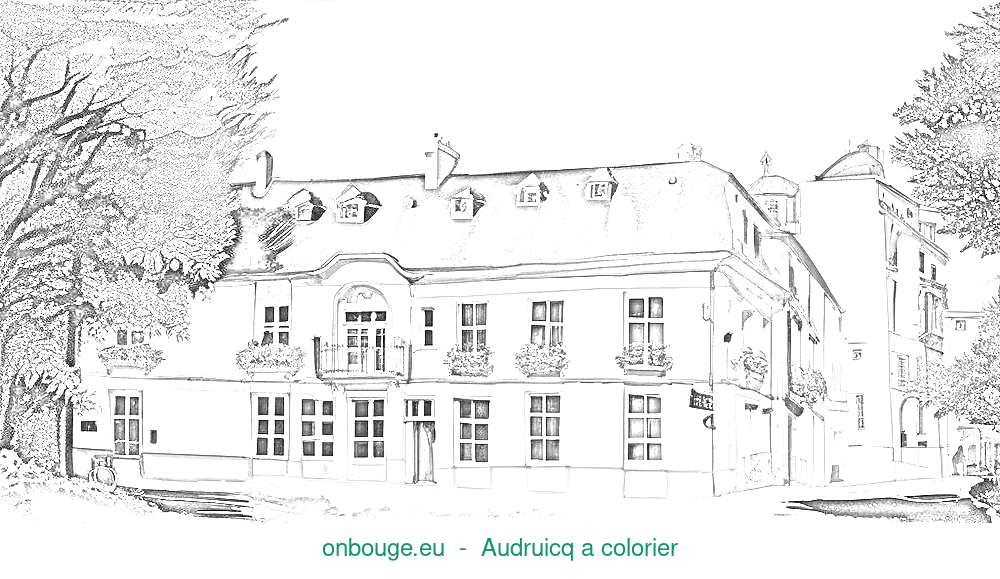 Coloriage d’Audruicq