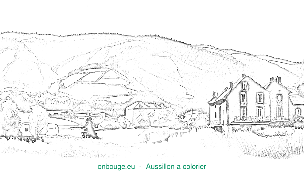 Coloriage d’Aussillon