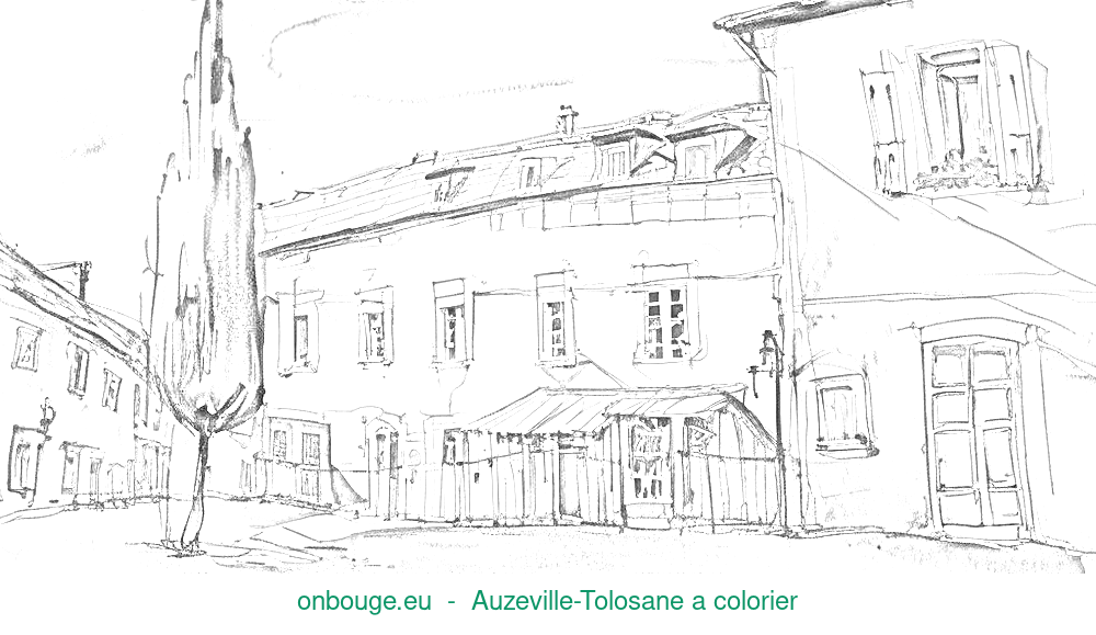 Coloriage d’Auzeville-Tolosane