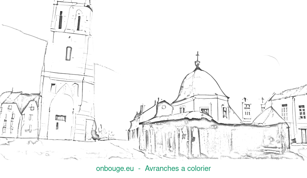 Coloriage d’Avranches