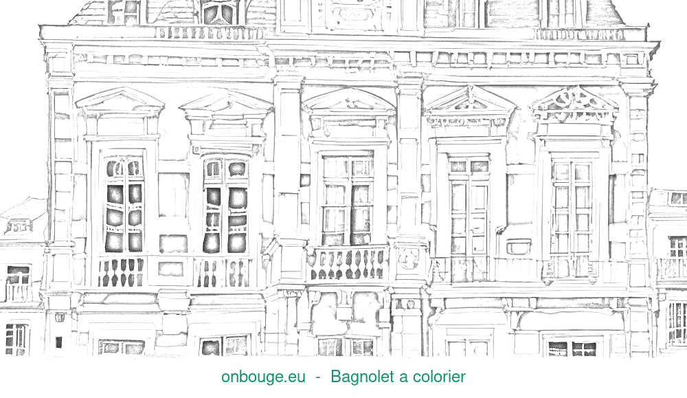 Coloriage de Bagnolet
