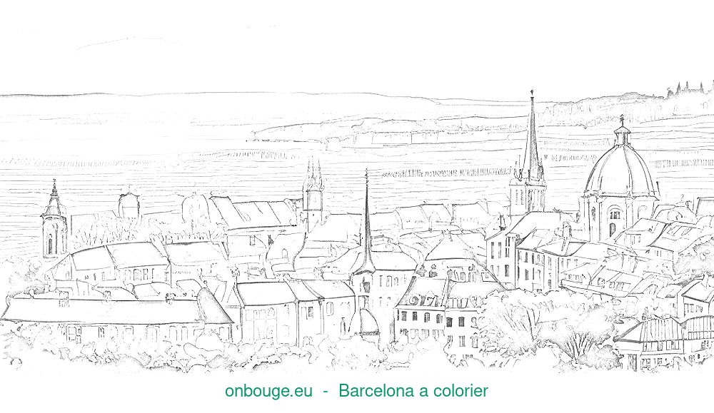Coloriage de Barcelona