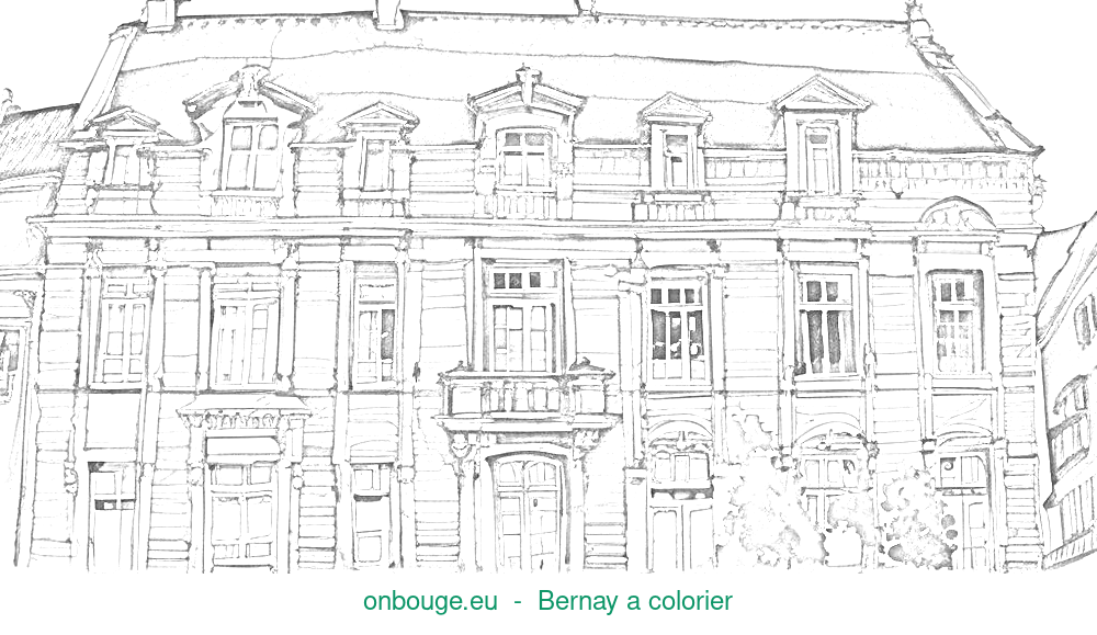 Coloriage de Bernay