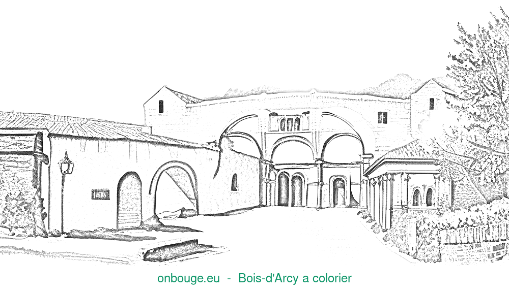 Coloriage de Bois-d'Arcy
