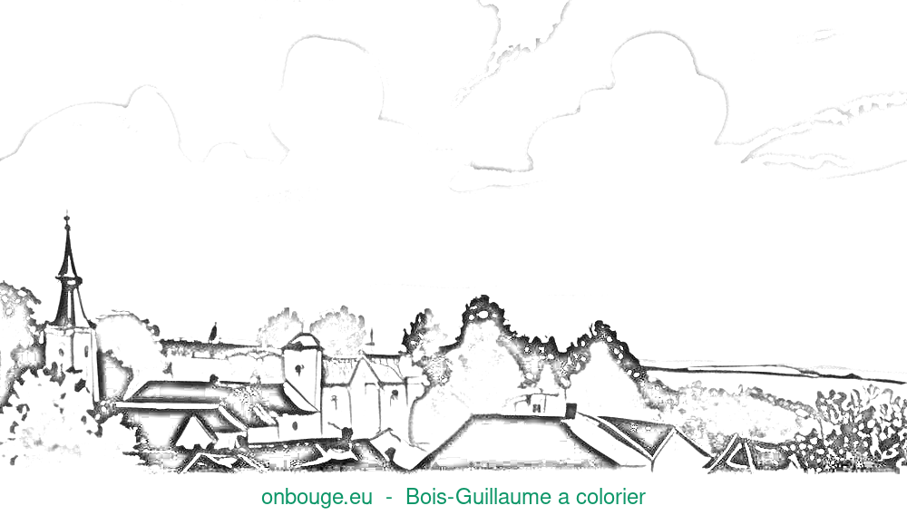 Coloriage de Bois-Guillaume