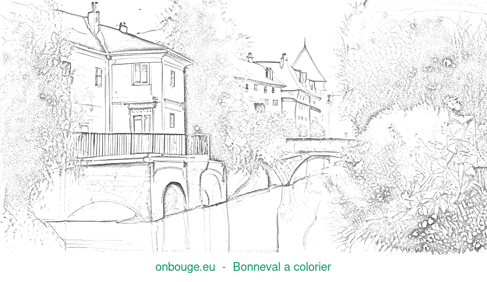 Coloriage de Bonneval