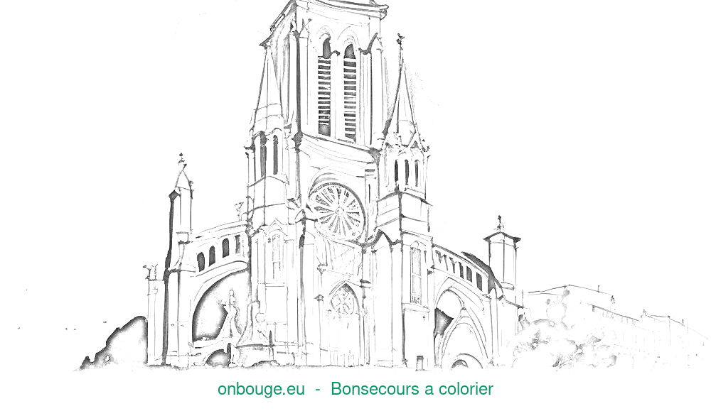 Coloriage de Bonsecours