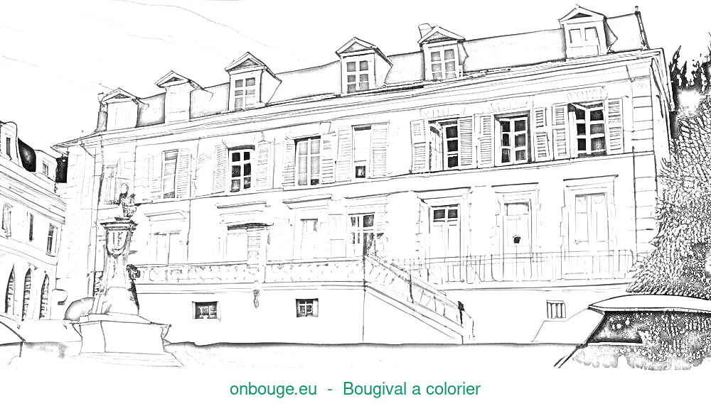 Coloriage de Bougival