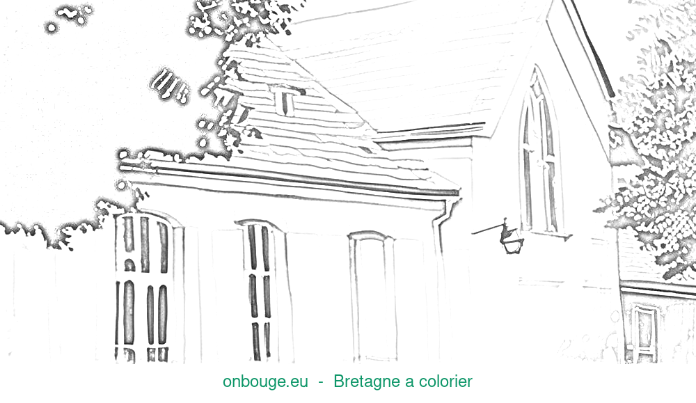 Coloriage de Bretagne