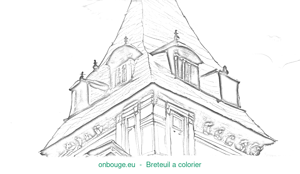 Coloriage de Breteuil