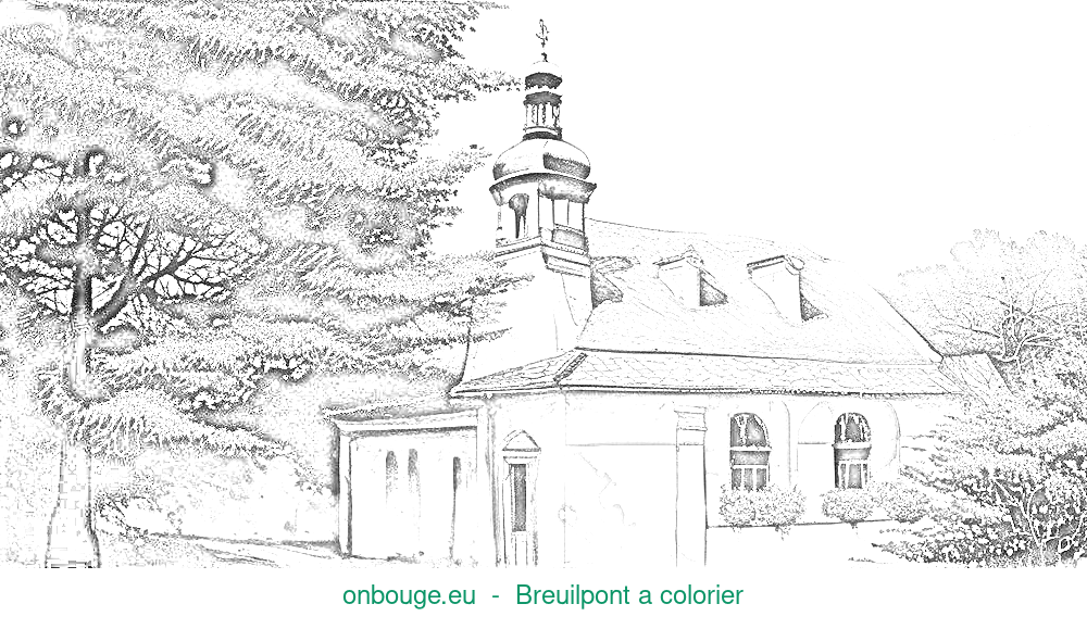 Coloriage de Breuilpont
